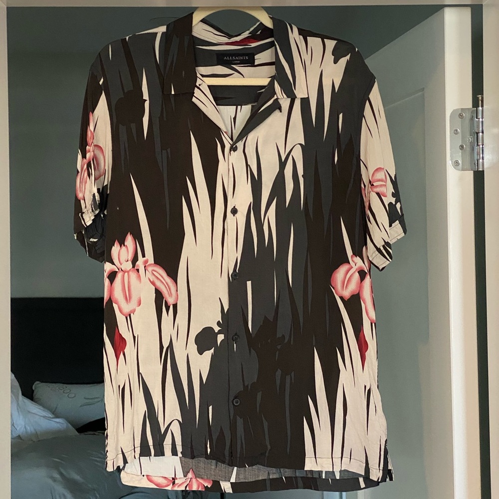Allsaints Regular Fit Casual Shirt